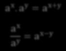 a x. a y = a x+y 7. 4 7 nin 1 64 ü kaçtır? Sorular 4. 5 8. 5 6 5 11 a x = ax y ay 4-5-6 7-8-9 40-41-4 4-44-45 8. 0, 5 1 5 5. 10 14.