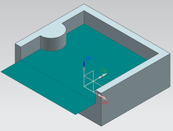 NON-PART FACES IN CUT AREA Artık Fixed Axis