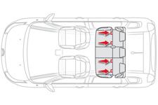 Çocukların güvenliği "ISOFIX" bağlantılar Aracınız, ISOFIX mevzuatına uygun olarak onaylanmıştır.