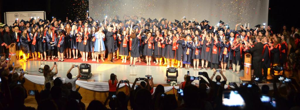 2 Temmuz 2019 Salı günü, saat 10:00 da, Rauf Raif Denktaş Kültür ve Kongre Sarayı nda gerçekleştirilen yemin töreninde lisans ve önlisans programlarından 530 yeni sağlık personeli yemin etti.