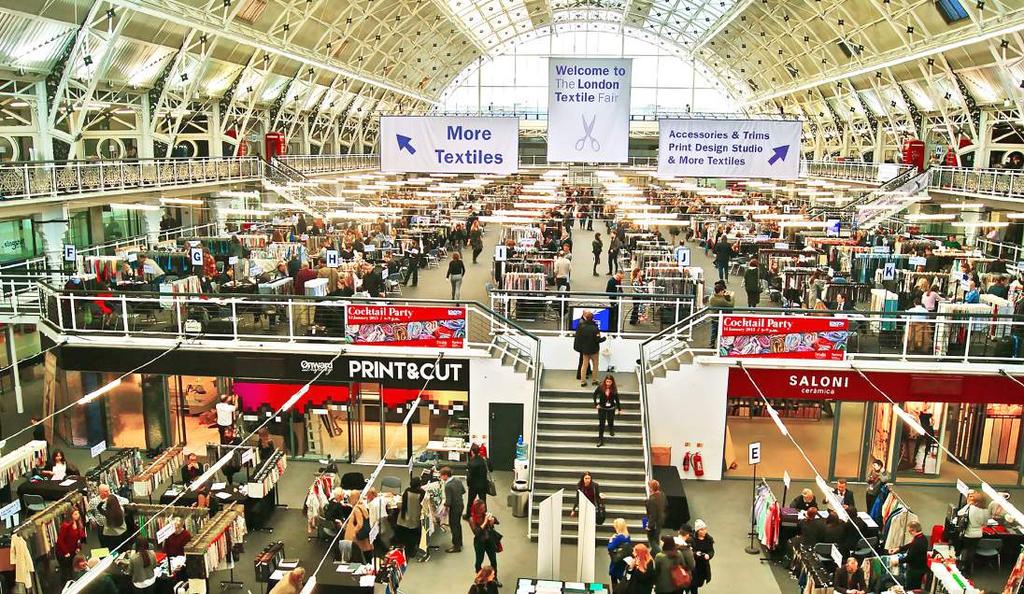 FUAR THE LONDON TEXTILE FAIR Avrupalı tekstil üreticilerini, tasarımcılarını ve distribütörlerini tek bir çatı altında toplayan The London Textile Fair 9-10 Ocak tarihlerinde The Business Design