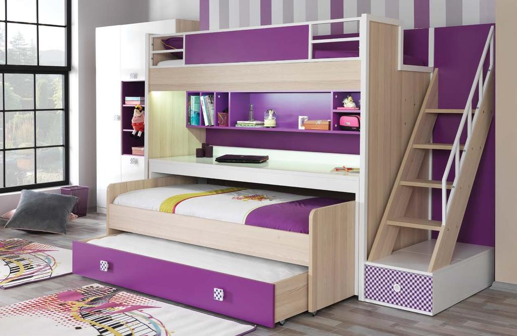 180 21614 ranza karyola/bunk bed G.W.196 D.D.97 Y.H.