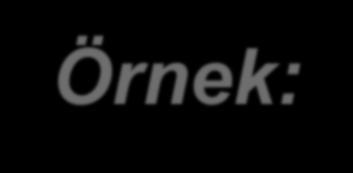 Örnek: