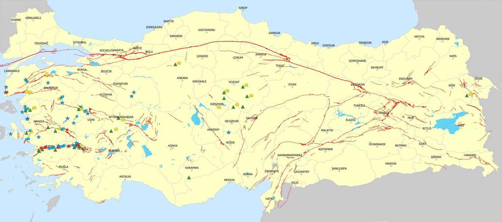 Türkiye de Jeotermal Enerji Türkiye deki