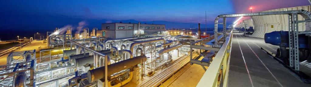 Combined Cycle Technology 45 MWe Alaşehir I GPP 165 MWe Kızıldere IIIGPP R Commissioned in 2015 R First Unit (99,5 Mwe) R