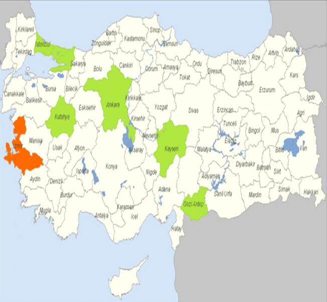 TUCRIN İşbirliği Ortakları 1. Dokuz Eylül Üniversitesi 2. Erciyes Üniversitesi Deneysel ve Klinik Araştırmalar Merkezi (DEKAM) 3. Gaziantep Üniversitesi FARMAGEN İyi Klinik Uygulama Merkezi 4.