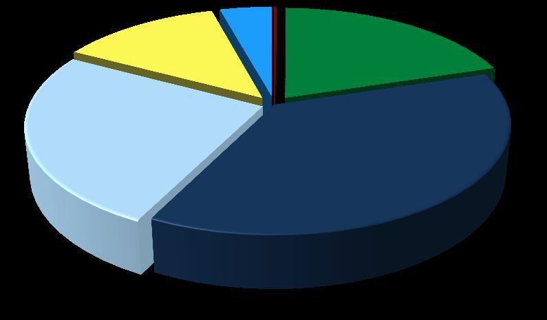 Grafik 2. Akademik Personelin Hizmet Süreleri İtibariyle Dağılımı 9% 6% 6% 1 11 Ay 12% 13 Yıl 10% 46 Yıl 710 Yıl 1115 Yıl 33% 24% 1620 Yıl 21 Yıl ve Üzeri Tablo 19.