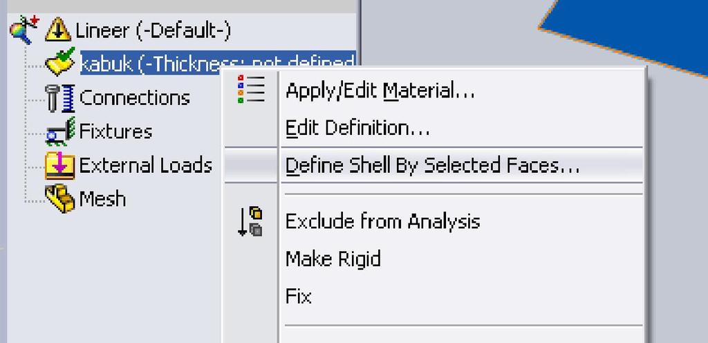 SolidWorks Simulation ile Lineer