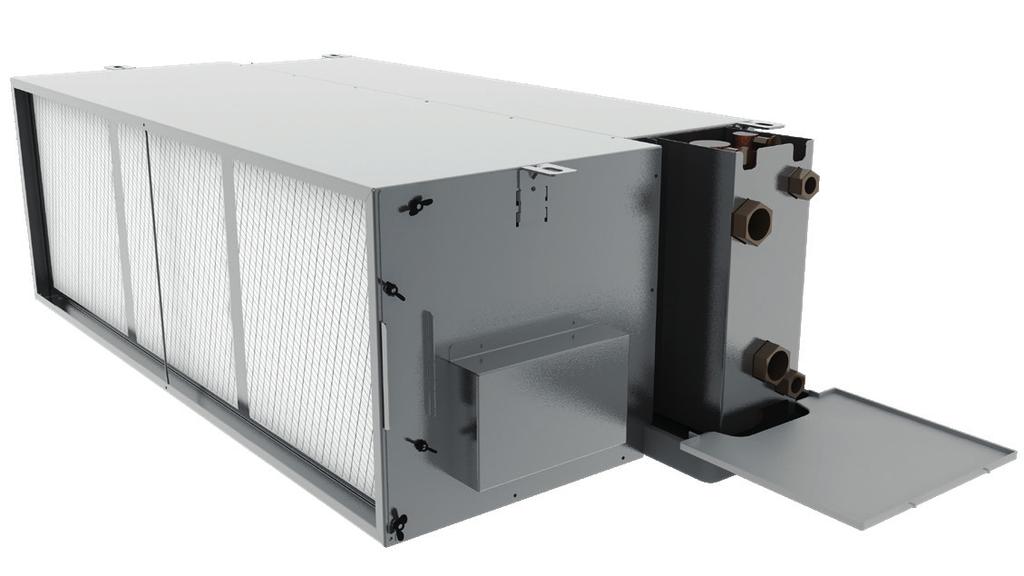 ses seviyesi Yapısal Özellikler Yüksek çinko oranlı korozyona dayanıklı galvaniz sacdan üretilmiştir. Yüksek verimli ve sessiz radyal fanlar (3 hızlı/220-240v/1 faz/50hz) kullanılmıştır.