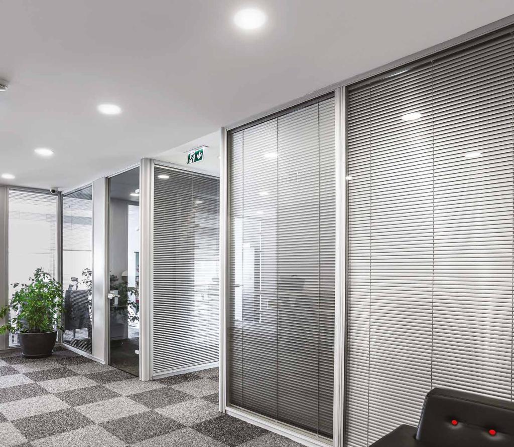 MODÜLER BÖLME DUVAR SİSTEMLERİ MODULAR PARTITION WALL SYSTEMS Gelişen yaşam koşullarının en hızlı dönüşümü ofis çözümlerinde görülmektedir.