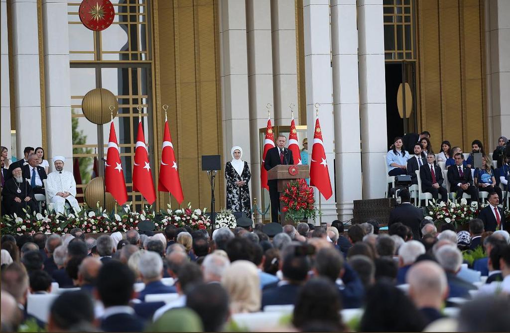 Cumhurbaşkanı Sayın Recep Tayyip Erdoğan ın daveti üzerine Cumhurbaşkanlığı