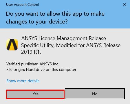 ANSYS 2019 R1 Client Sunucu Yapılandırması Client