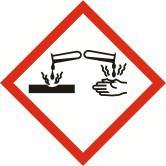 3, H311; Acute Tox. 3, H331; Skin Corr. 1B, H314; Aquatic Acute 1, H400; Aquatic Chronic 1, H410; Skin Sens.