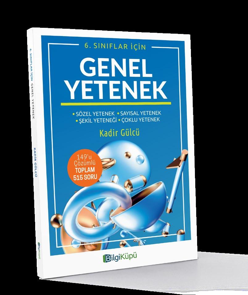 5. SINIF GENEL YETENEK 6. SINIF GENEL YETENEK 7.