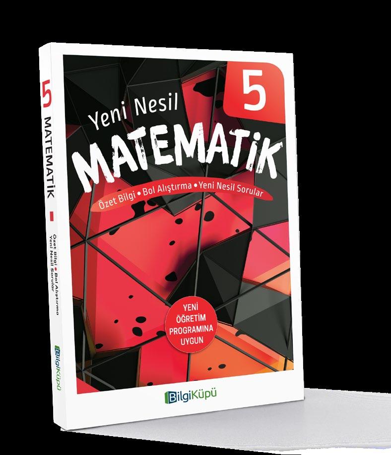 SINIF YENI NESIL MATEMATIK 240 sayfa, 195 x 275 mm Pratik ve akılda kalıcı Konu Özetleri Alıştırmalar ve etkinliklerden oluşan