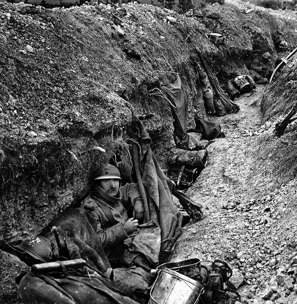 Verdun ün bir özelliği de siper savaşlarına sahne olmasıdır. cünü azaltmaktı.