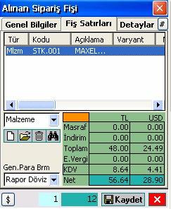 Çalışabilme Yabancı dil desteği (İngilizce, Arapça) Fatura/Sipariş Fişlerinden Mal Hazırlama Sevkiyatta Koli Takibi ve Koli Etiketleme Sipariş Fişlerinden Mal Kabulü Sevkiyat Öncesi Kontrolü (Rampa