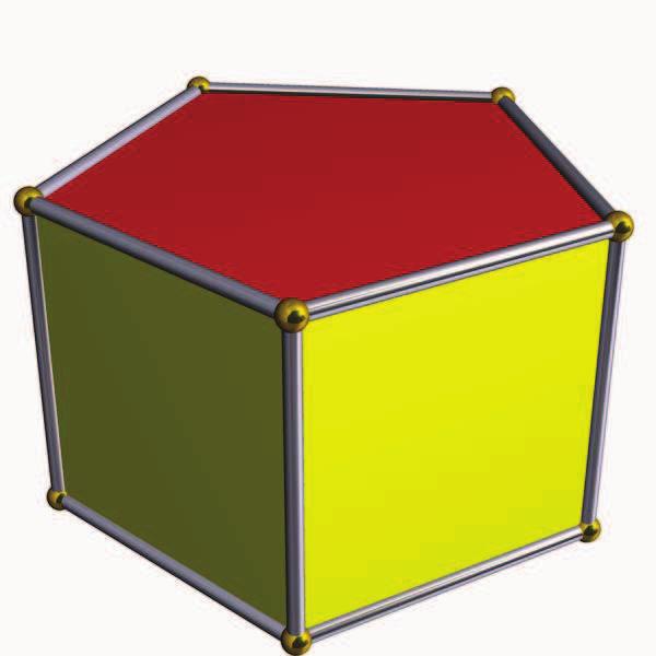 A E B Küp 8 12 6 C B Dört yüzlü (tetrahedron) 4 6 4