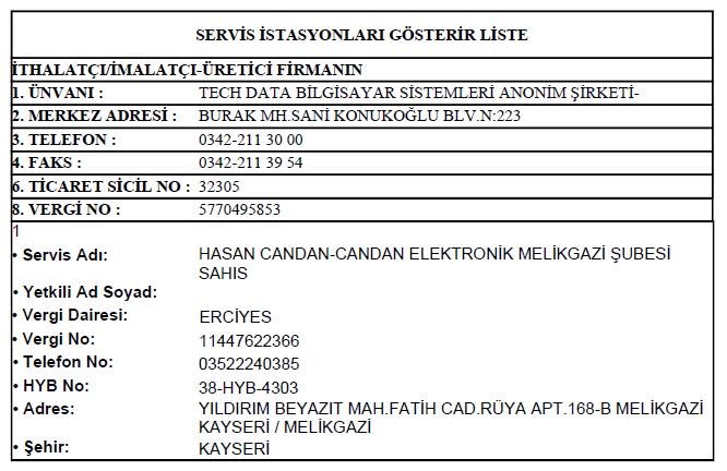 BU CİHAZ TÜRKİYE ALT