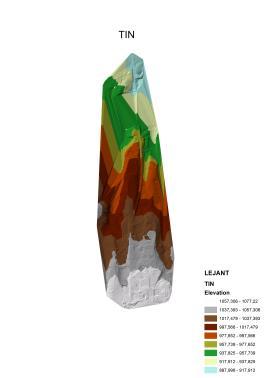 3. Sayısallaştırma İlgili bölge, temel harita üzerinden ArcMap 10.