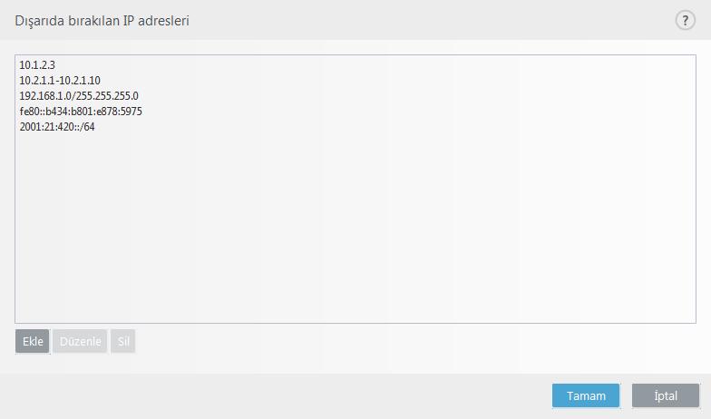 Düzenle - Listeden seçilen girişleri düzenleyin. Kaldır - Seçili girişleri listeden kaldırır. SSL/TLS ESET Endpoint Antivirus SSL protokolü kullanan iletişimlerde tehdit denetimi yapabilir.