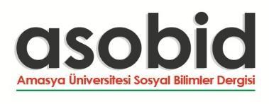 Amasya Üniversitesi Sosyal Bilimler Dergisinin (ASOBİD) temel amacı sosyal bilimler alanında bilimsel