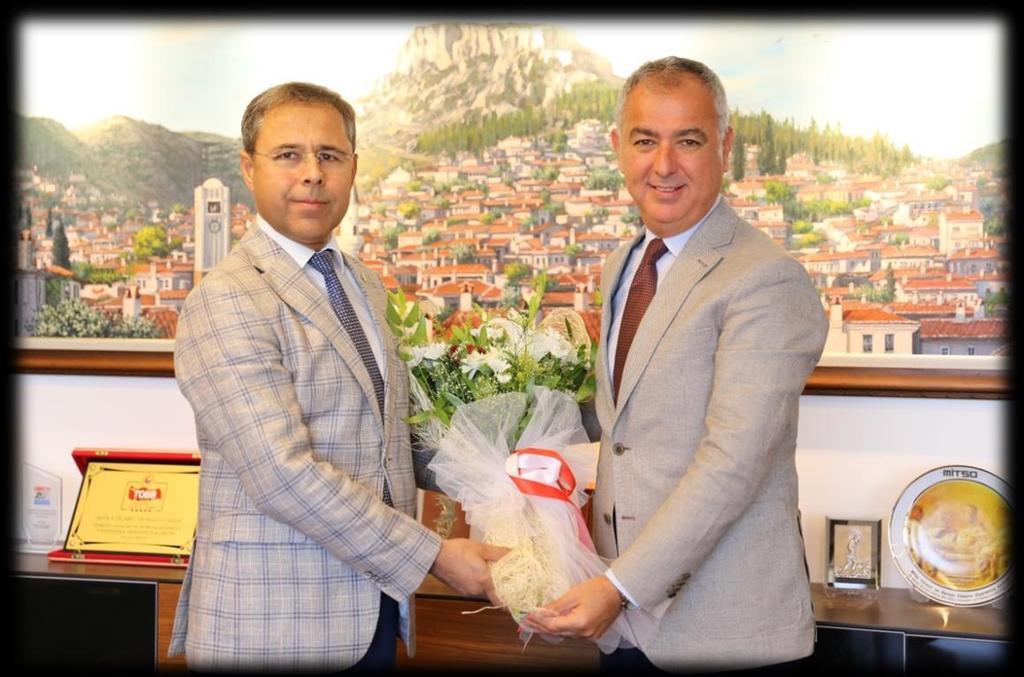 Koray Özcan ve Yönetim Kurulu Başkanı Mustafa Ercan ı