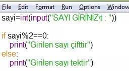 38. Python'da yazılan kodları derlemek (çalıştırmak ) için kullanılan kısayol tuşu hangisidir? a) Tab b) Enter c) F5 d) Del e)hiçbiri 39.