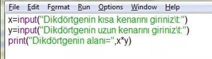 a) elif sayi%2==0 : b) elif sayi%2==1 : c) if sayi%2=0 : d) if sayi//2=1 : e) else if sayi%2==1 : 40.  a) yasi= 16 (Tamsayı - İnteger) b) kilosu=45.