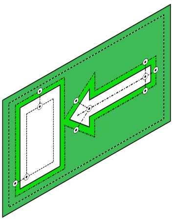 İŞARETLER İÇİN PARILTI SEVİYELERİ En az 2 cd/m² Aynı