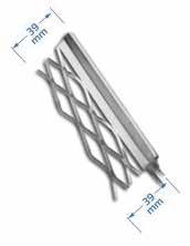 / PK. Baklavalı Sıva Köşe Profili 23 mm 39 mm 23 mm 39 mm Baklavalı Sıva Köşe Profili