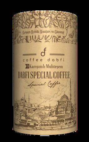 D A B F İ S P E C İ A L C O F F E E 49, 90 Türkiye'de Bir İlk! Dabfi Special Coffee içeriğinde bulunan bitkiler sayesinde tam bir vitamin deposudur.