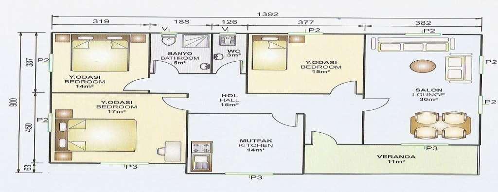 PREFABRİK EV YAPIM UYGULAMA AŞAMALARI Aşama 1: MİMARİ PLAN