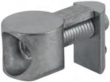 K1032 Bağlantı setleri üniversal, Tip I L Bağlantı elemanı: Çinko basınçlı döküm. Cıvata ve blok somun: Çelik.