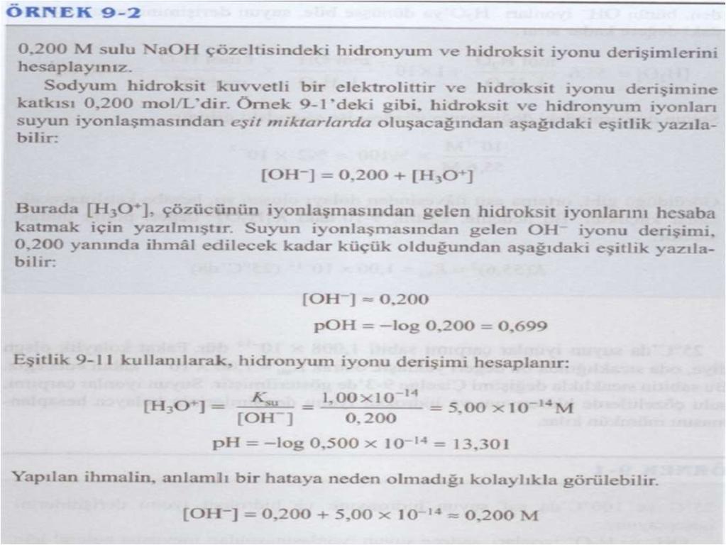 M.DEMİR 06İMYASAL DENGE 87 SOOG BÖLÜM 9: 7,8 Soru