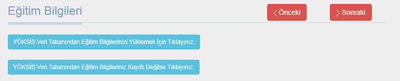 E-posta kontrolleri ve uyulması gereken kurallar Yeni Kayıt alanındaki kurallar ile aynıdır.