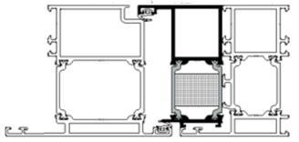 İLAVESİ YENİ KALIPLAR AMT75F05 KASA PROFİLİ AMT75DA04