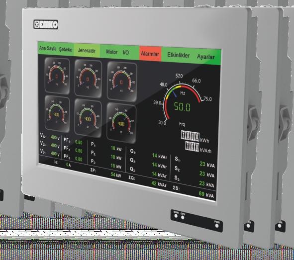 %100 Yerli, Donanım + HMI Yazılım Profesyonel Operatör Paneli