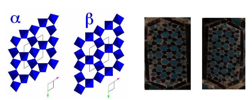 Ulu Camii ndeki bir geometrik desenle benzeģmektedir.