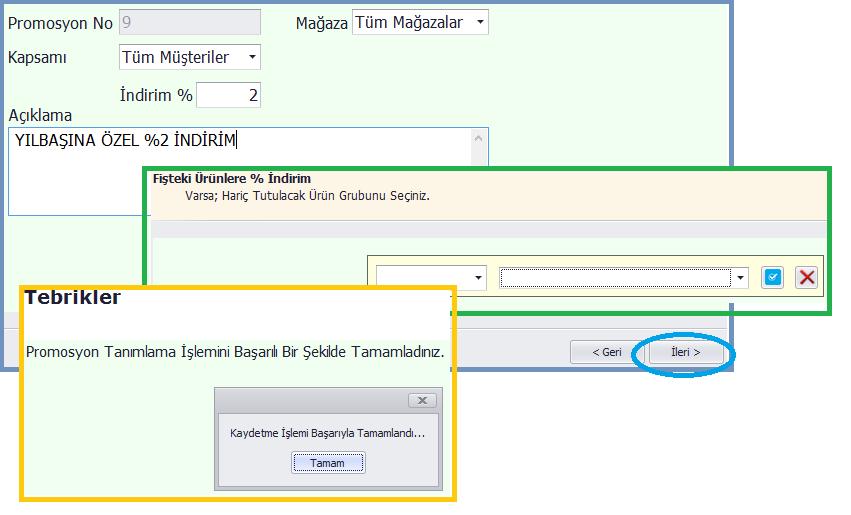 Ürüne Miktarsal Puan Ürünlerin satışından stok kartlarında tanımlı olan puan