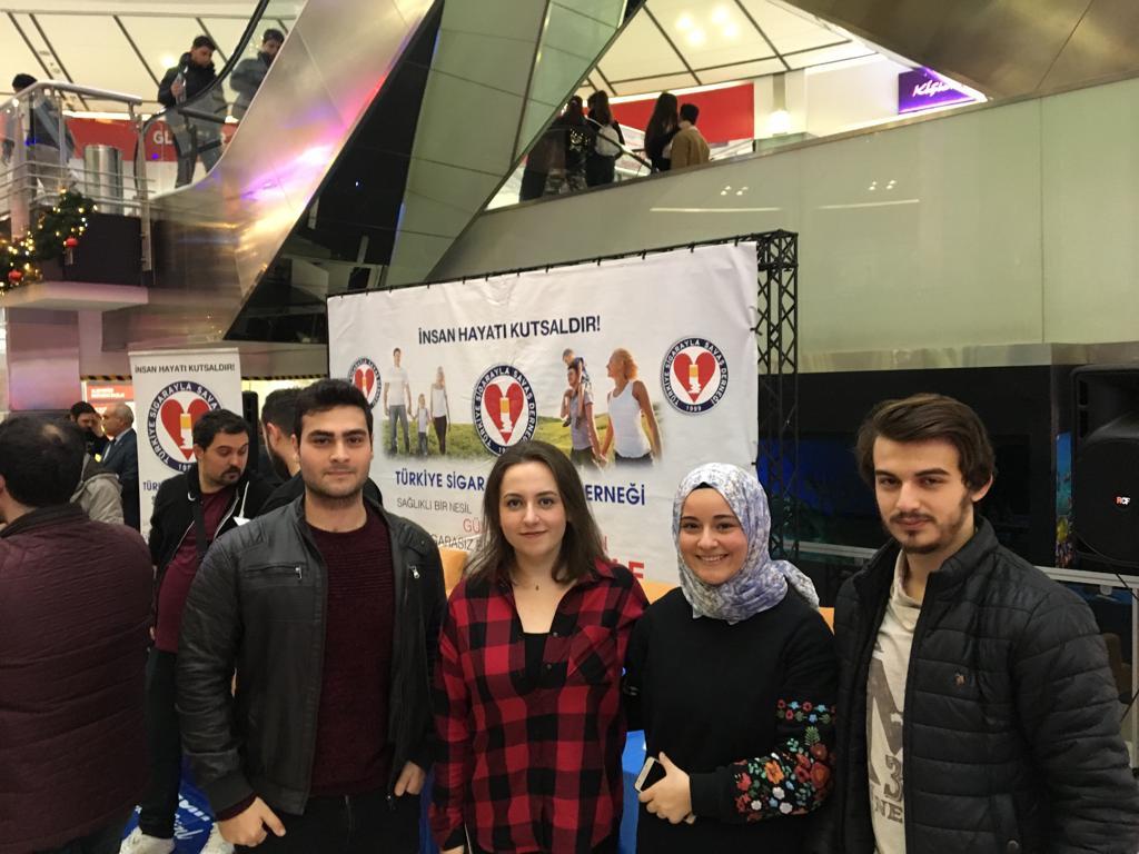 Dünya Sigarayı Boykot Günü 9 Şubat 2019 tarihinde İstanbul Aydın Üniversitesi ve Sigarayla Savaş Derneği tarafından düzenlenen Dünya Sigarayı Boykot Gününe