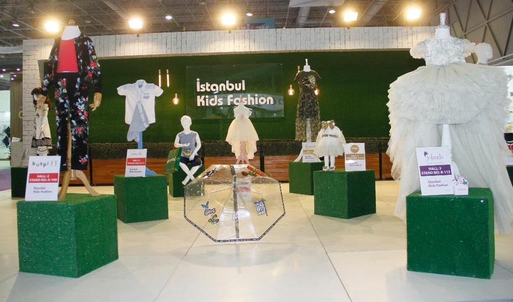 İstanbul Kids Fashion - Trend Alanı Ürün Sergileme Ürün Sergileme ücretsizdir.