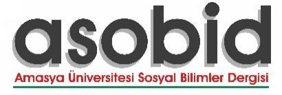 Amasya Üniversitesi Sosyal Bilimler Dergisinin (ASOBİD) temel amacı sosyal bilimler alanında bilimsel normlara ve yayın