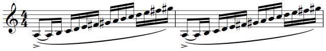 çalışma şekli Şekil 20. F. Poulenc Klarnet ve Piyano için Sonat, 19. ölçü, 4. çalışma şekli 31.