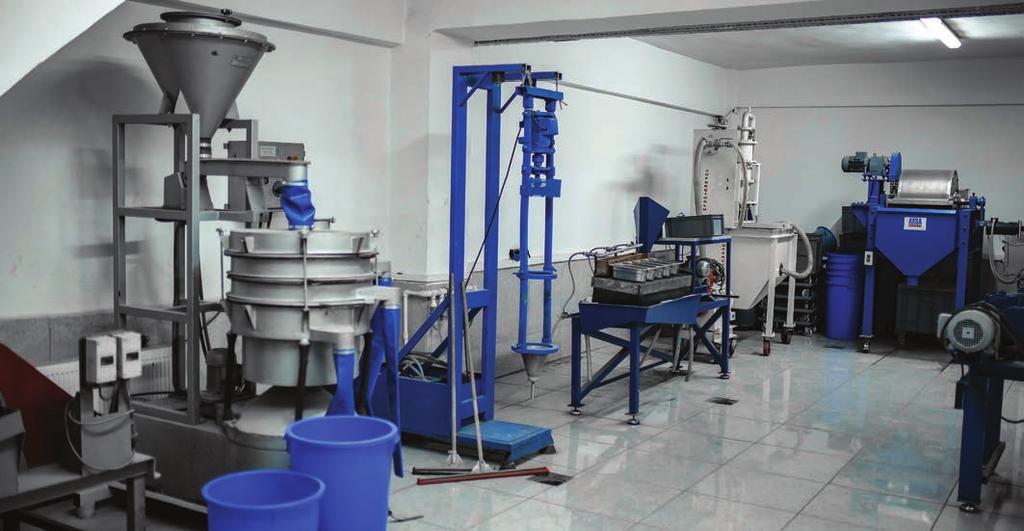 Cevher Zenginleştirme Mineral Processing ARGETEST Laboratuvarı bünyesinde metalik cevherlerin, endüstriyel hammaddelerin ve kömürlerin; fiziksel ve kimyasal yöntemlerle zenginleştirme çalışmaları ve