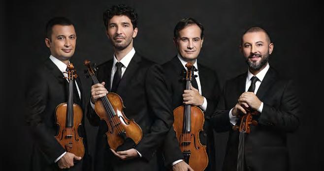 CAMERATA ANATOLIA FUAYE KONSERİ FOYER CONCERT 10 Şubat February Pazartesi Monday - 18.00 BORUSAN QUARTET 17 Şubat February Pazartesi Monday - 20.