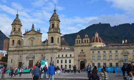 Bogota is the capital of Colombia, the country of South America. Country s official language is Spanish.