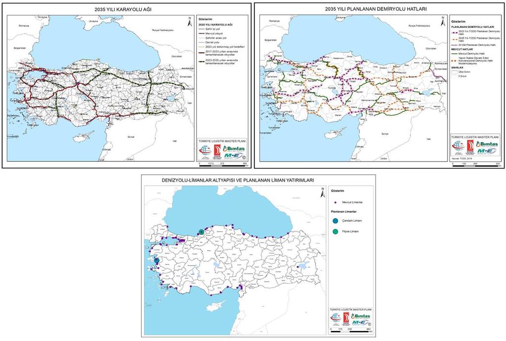 Tablo 12 Hedef Yıllarına Göre TLMP-M de Göz Önünde Bulundurulan Artış Oranları Yıllar Yük Artış Oranları 2023 %10 + (Dış TAB lardan Çekilebilecek Yükler) 2035 %25 + (Dış TAB lardan Çekilebilecek