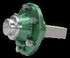 104000 Montajlı Porya / Un-Braked Stub Axle Bolt Axis-C Bearing Size Centre Hole-A Bolt Center-B Capacity-Kg Track - D H M Bijon Akis-C Rulman Ölçüsü Jant Göbeği-A Bijon Merkezi-B Kapasite-Kg İz Boyu