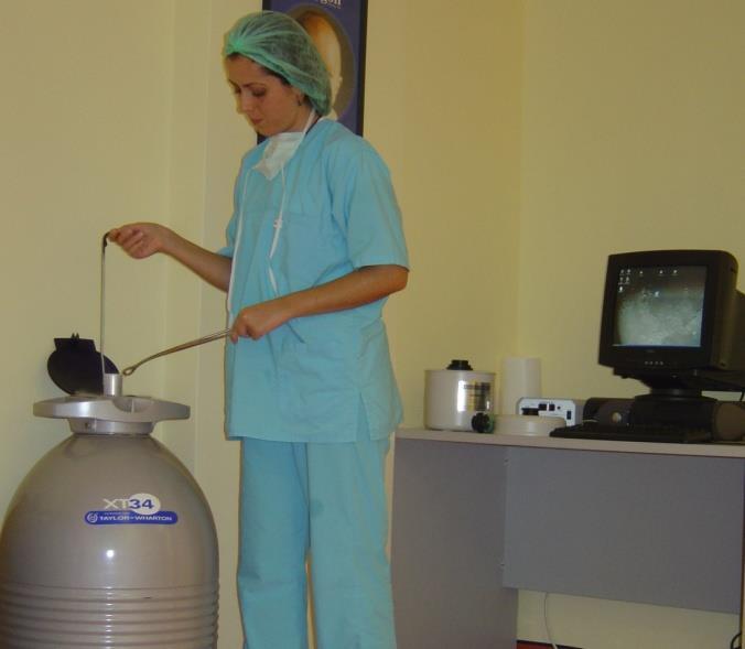 CRYOPRESVATION İnsan gonad hücreleri ve embriyosu başarılı bir şekilde dondurulabilmektedir.